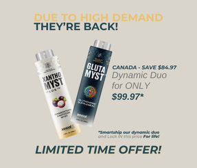 Dynamic Duo (1 GlutaMyst & 1 XanthoMyst Plus) - SAVE $84.97!